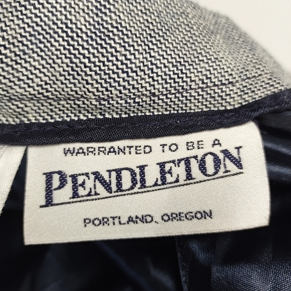 Pendleton Gray Houndstooth Skirt - Picture 11 of 13